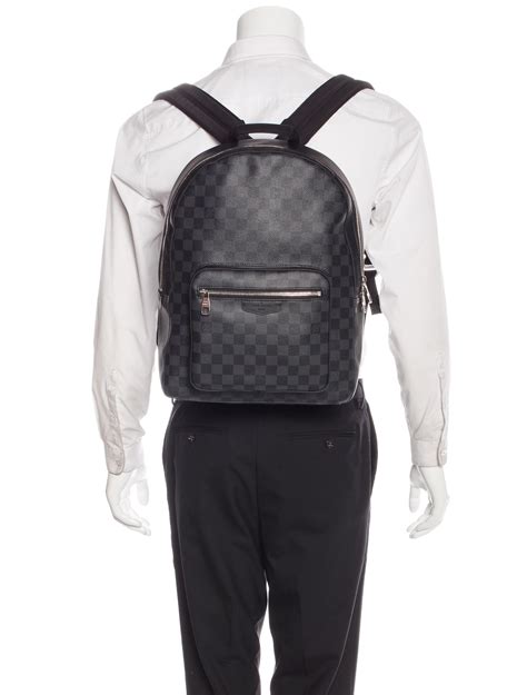 louis vuitton joshua graphite damier backpack|josh damier graphite backpack.